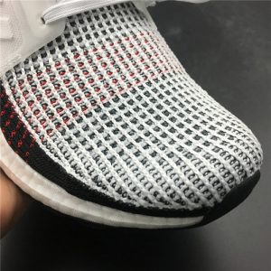 Adidas Ultra Boost 2019 "Cloud White Active Red" - Image 6