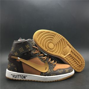 Air Jordan 1 High "Off-Louis" (Ceeze Creative Studios x Relevant Customs) - Image 4