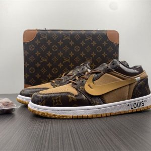 Air Jordan 1 Low "Off-Louis" (Ceeze Creative Studios x Relevant Customs) - Image 2