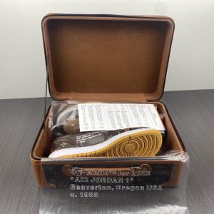 Air Jordan 1 Low "Off-Louis" (Ceeze Creative Studios x Relevant Customs) - Image 4