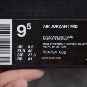 Air Jordan 1 Mid "Black Cone" - Image 6