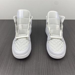 Air Jordan 1 Mid "Quilted White" (W) - Image 4
