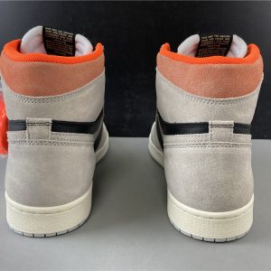 Air Jordan 1 Retro High "Neutral Grey Hyper Crimson" - Image 6