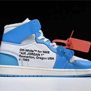 Air Jordan 1 Retro High "Off-White University Blue" - Image 8