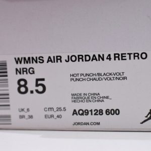 Air Jordan 4 Retro "Hot Punch" (W) - Image 5