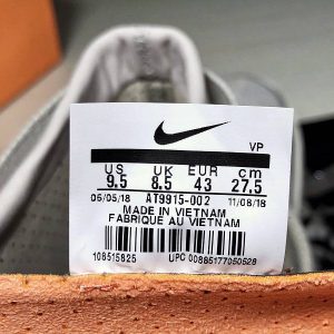 Nike Air Fear of God 1 SA "Light Bone Black" - Image 11