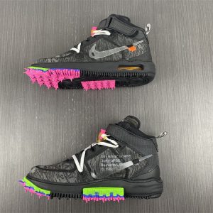 Nike Air Force 1 Mid "Off-White Black" - Image 6