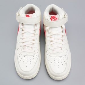 Nike Air Force 1 Mid "Sail University Red" - Image 8