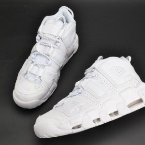 Nike Air More Uptempo "Triple White" - Image 8