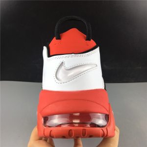 Nike Air More Uptempo "University Red Black White" (GS) - Image 10