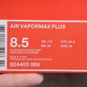 Nike Air VaporMax Plus "Triple Black" - Image 7