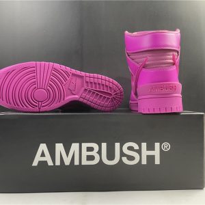 Nike Dunk High "Ambush Active Fuchsia" - Image 7