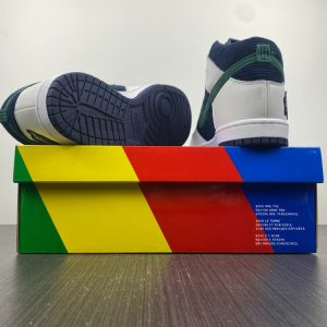 Nike Dunk High "Sports Specialties White Navy" - Image 6