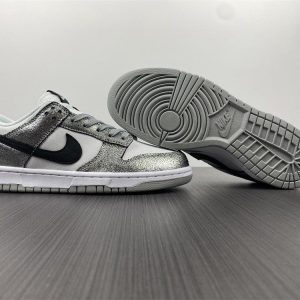 Nike Dunk Low "Golden Gals Metallic Silver" (W) - Image 3
