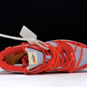 Nike Dunk Low "Off-White University Red" - Image 4