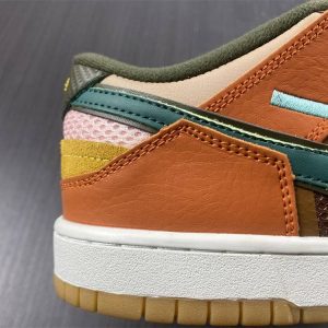 Nike Dunk Low Scrap "Archeo Brown" - Image 5
