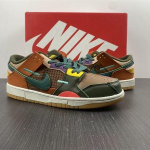 Nike Dunk Low Scrap "Archeo Brown" - Image 9