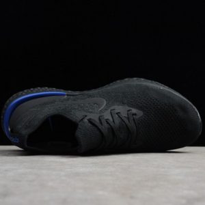 Nike Epic React Flyknit "Black Racer Blue" - Image 10