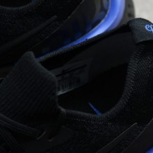 Nike Epic React Flyknit "Black Racer Blue" - Image 11