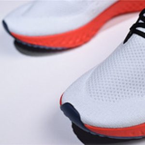 Nike Epic React Flyknit "White Bright Crimson" - Image 8