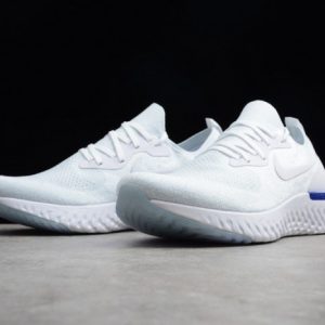 Nike Epic React Flyknit "White Racer Blue" - Image 14