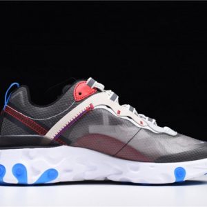 Nike React Element 87 "Dark Grey Photo Blue" - Image 9