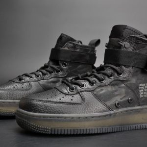 Nike SF Air Force 1 Mid "Black Cargo Khaki" - Image 10