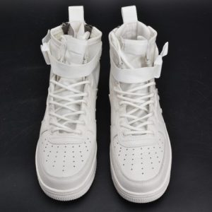 Nike SF Air Force 1 Mid "Triple Ivory" - Image 5