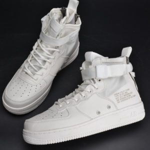 Nike SF Air Force 1 Mid "Triple Ivory" - Image 7