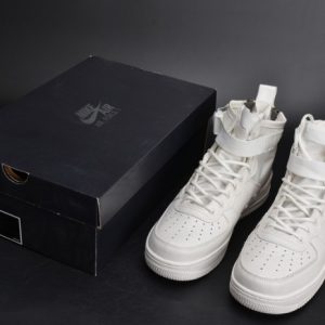 Nike SF Air Force 1 Mid "Triple Ivory" - Image 12